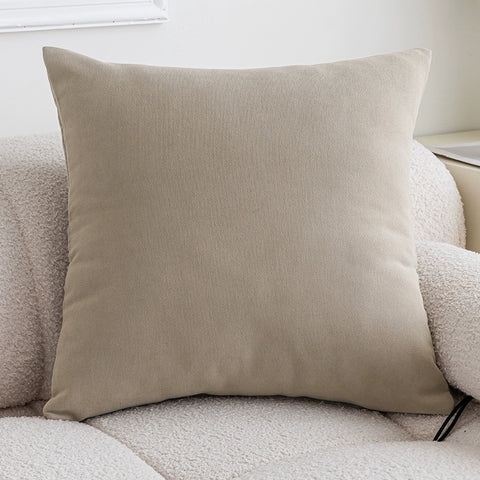 Simple and modern solid color cushions