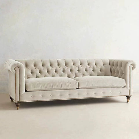 Velvet Modern Sofa