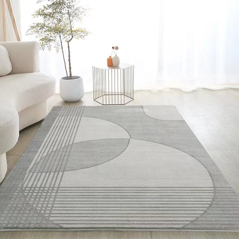 Imitation cashmere living room carpet floor mat light luxury high-grade bay window coffee table blanket bedroom full of ins style household bedside blanket