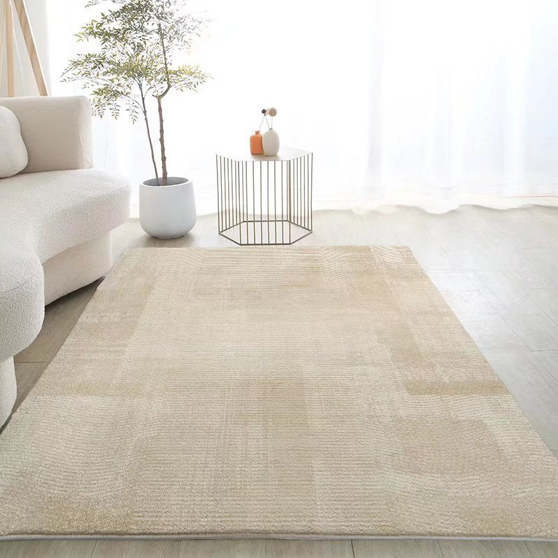 Imitation cashmere living room carpet coffee table blanket Nordic modern simple home Japanese bedroom minimalist light luxury dirt-resistant carpet