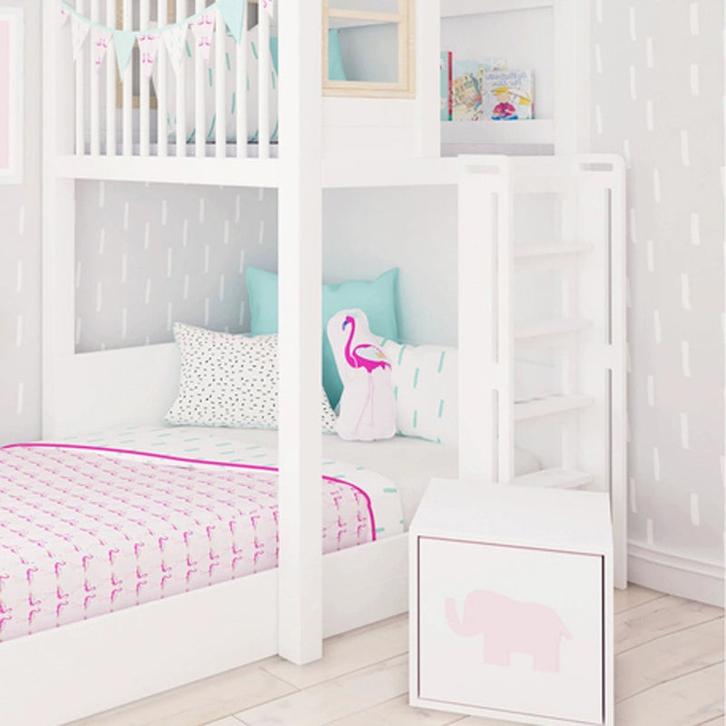 Girls Multifunctional Princess High and Low Bed