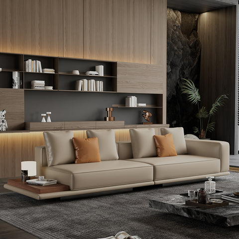 Italian Horizonte leather sofa