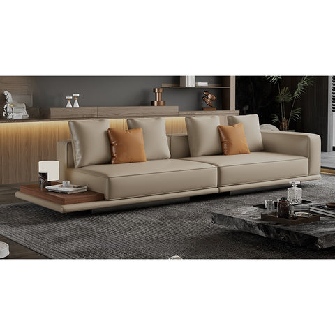 Italian Horizonte leather sofa