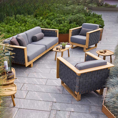 Garden sofa coffee table setgarden