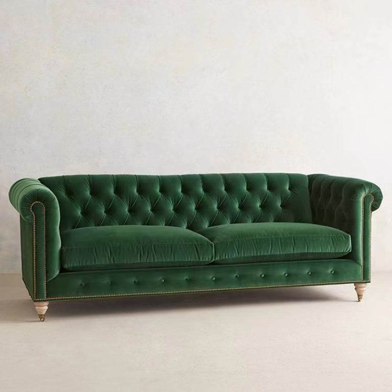 Velvet Modern Sofa