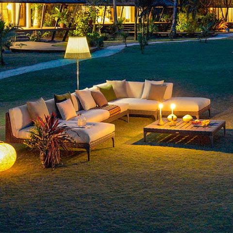 garden rattan sofa combination garden