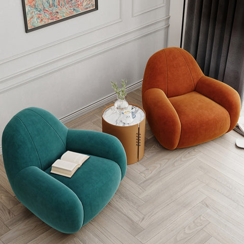 Light luxury designer single sofa chair bedroom balcony small apartment living room leisure creative cactus sofa chair