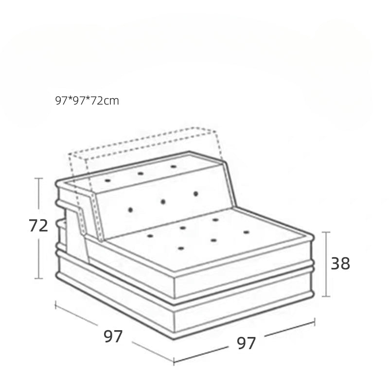 Rochburg color multi-combination sofa