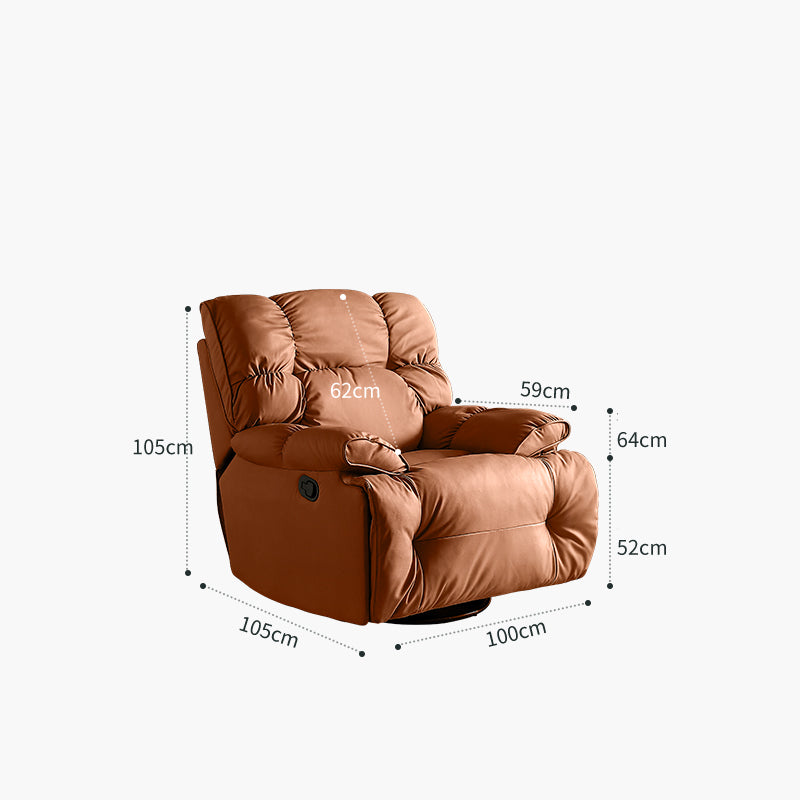 Single lazy living room modern electric function recliner sofa