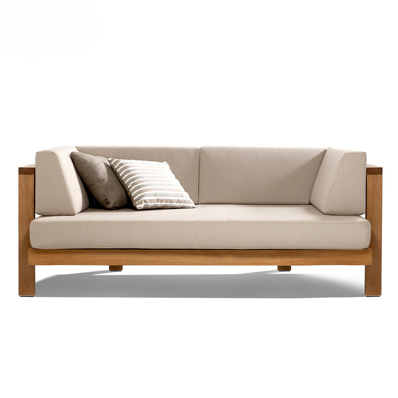 Teak open-air sofa garden