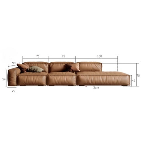 Baxter module free combination sofa