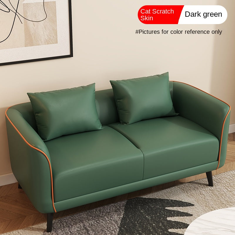 Small sofa is modern and simple