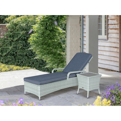 Cloud Rattan Lounger with Side Tablegarden