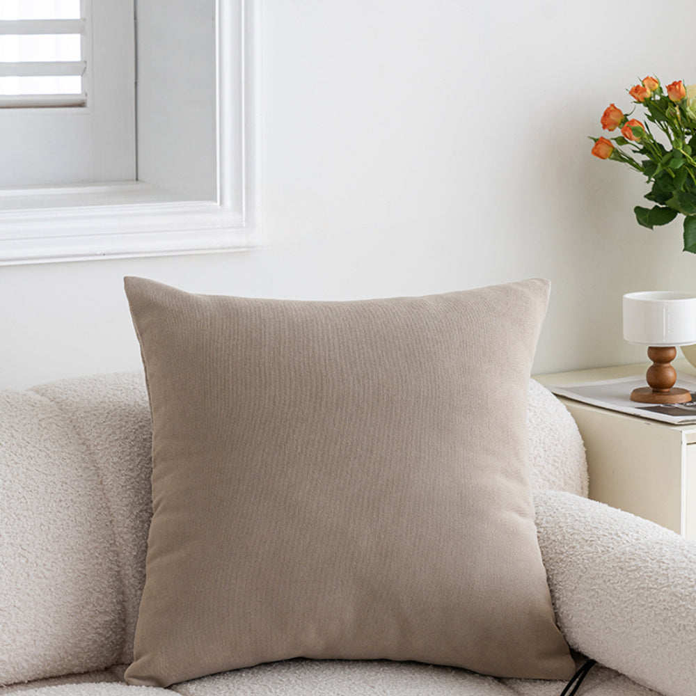 Simple and modern solid color cushions