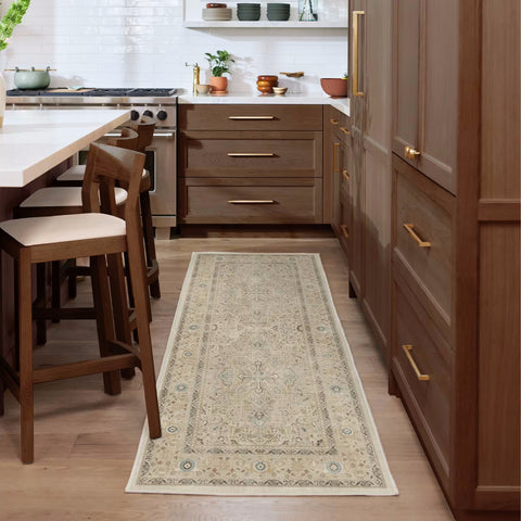 Area Rugs for Living Room, Stain Resistant Washable Rug Non-Slip Rug Vintage Boho Rug Non-Shedding Carpet for Bedroom Dining Room Kitchen Living Room