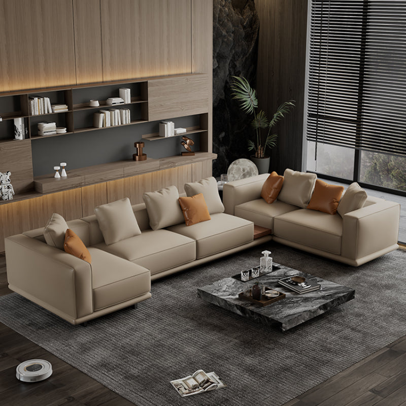 Italian Horizonte leather sofa