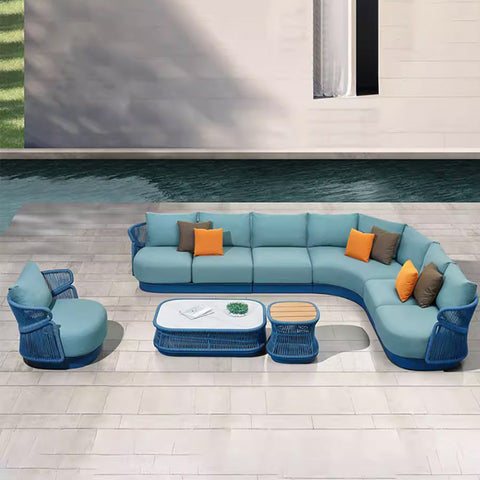 Modern Garden Vine Weaving Sofa Combinationgarden