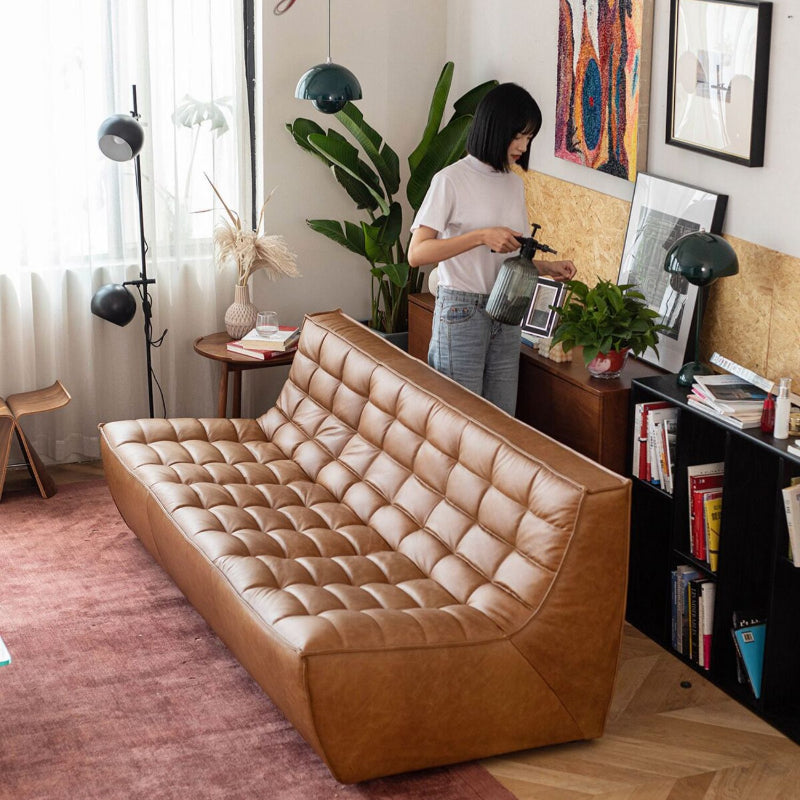 Vintage leather sofa