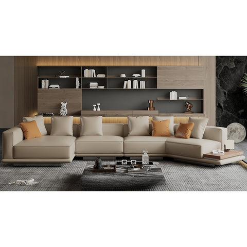 Italian Horizonte leather sofa