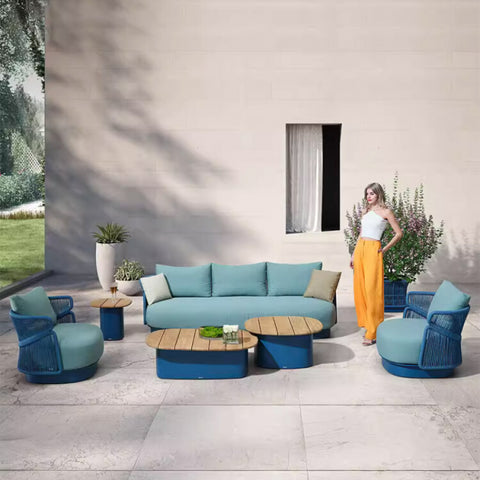 Modern Garden Vine Weaving Sofa Combinationgarden