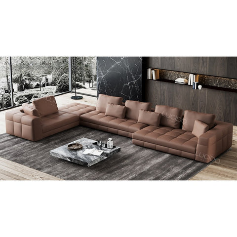 Italian suit leather sofa