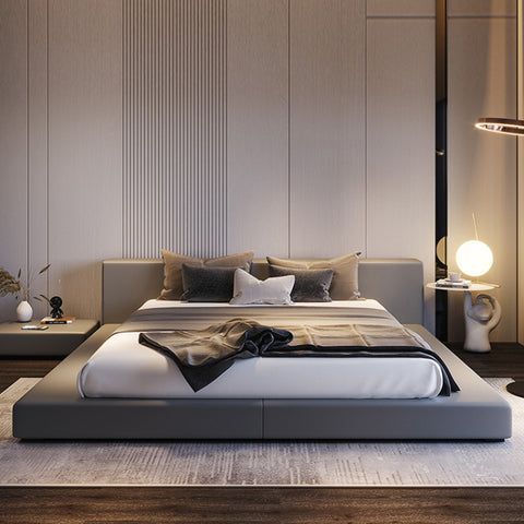 Modern minimalist bed designed by famous teachers bed