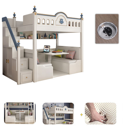 Upper and lower multi-function combined bed