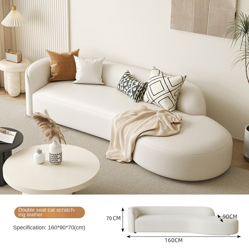 Modern cream sofa