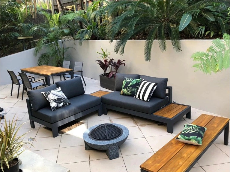 Nordic Garden Sofa Waterproof and Sunscreen Combination Furnituregarden