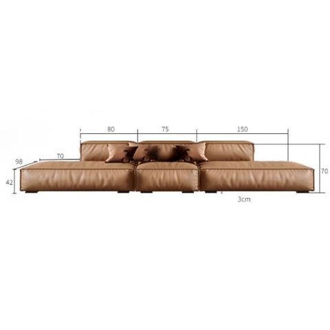 Baxter module free combination sofa