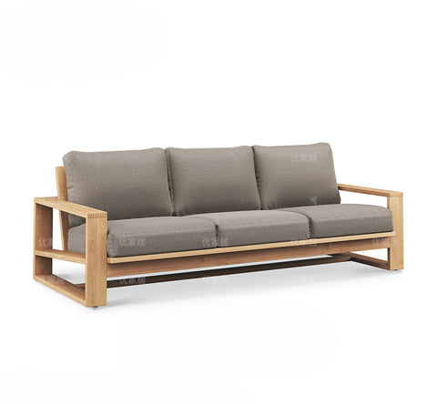 Solid wood  garden sofa garden