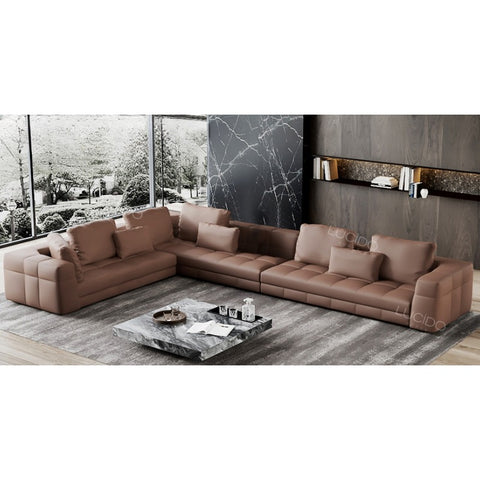 Italian suit leather sofa