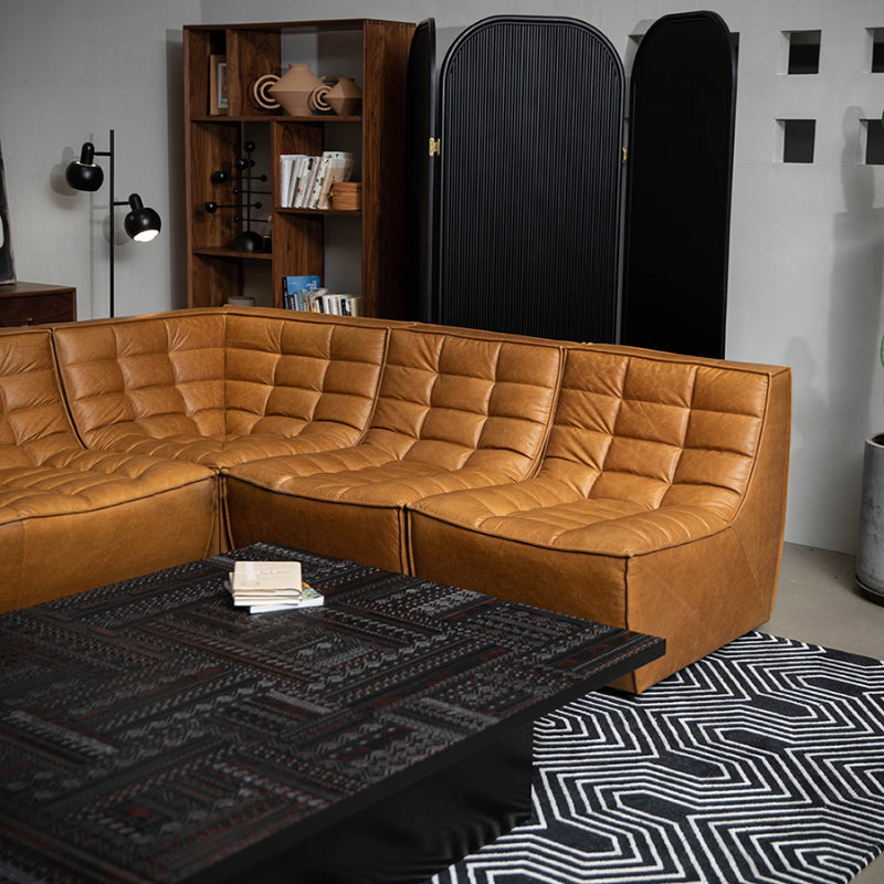 Vintage leather sofa