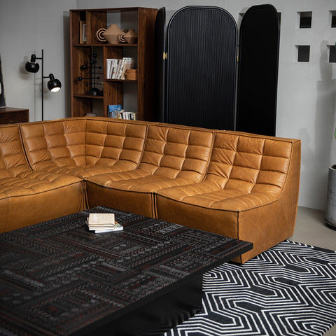 Vintage leather sofa