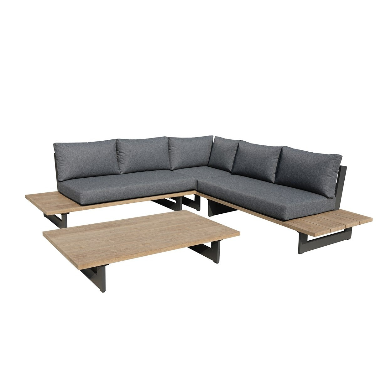 Corner Sofa with Rectangle Coffee Tablegarden