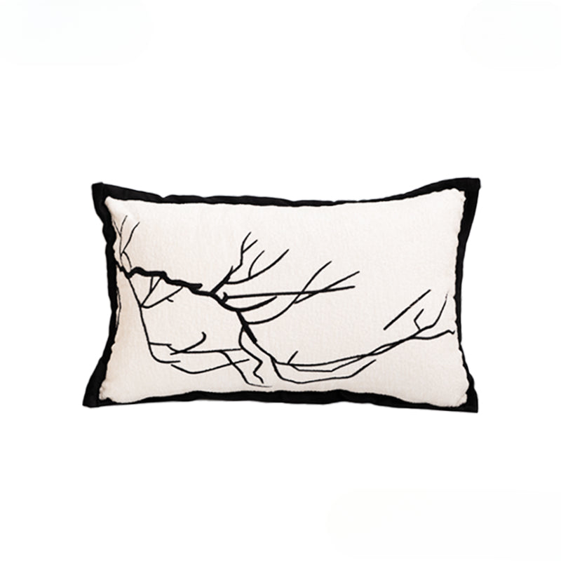 French high-end soft cushion square pillow