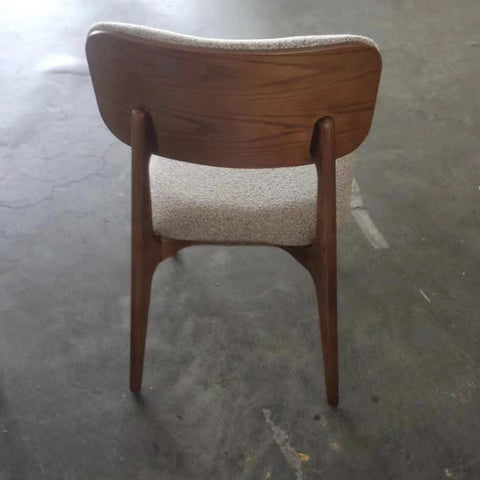 Italian ash modern minimalist dining chair