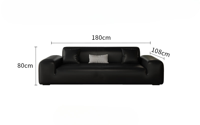 Big Black Bull Cube Sofa