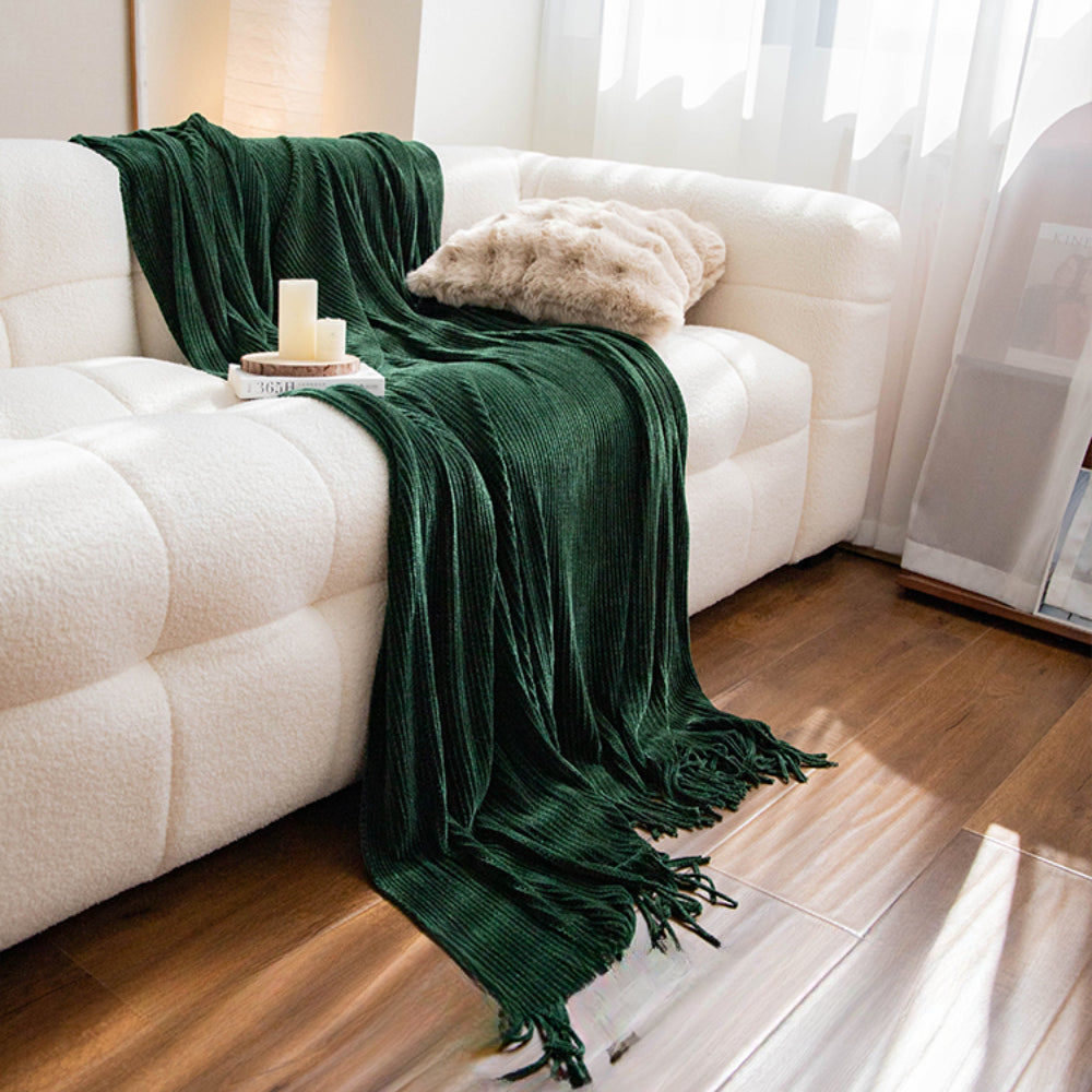 Leisure sofa solid color blanket blanket