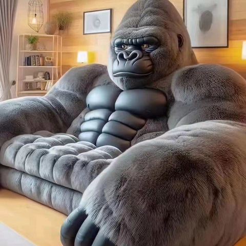 Internet celebrity gorilla sofa personality variety