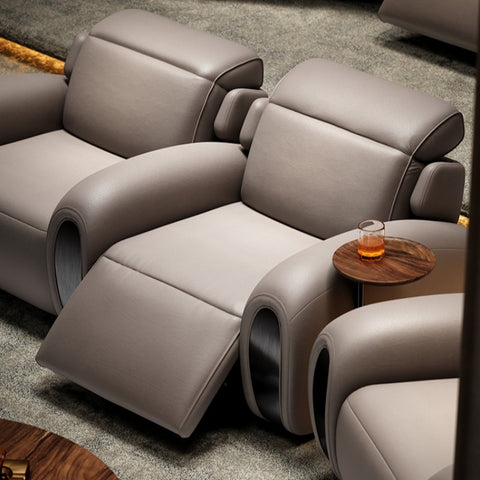 Family Theater Sofa High Sense Villa Whole House Supporting Electric Function Video Room Sofa