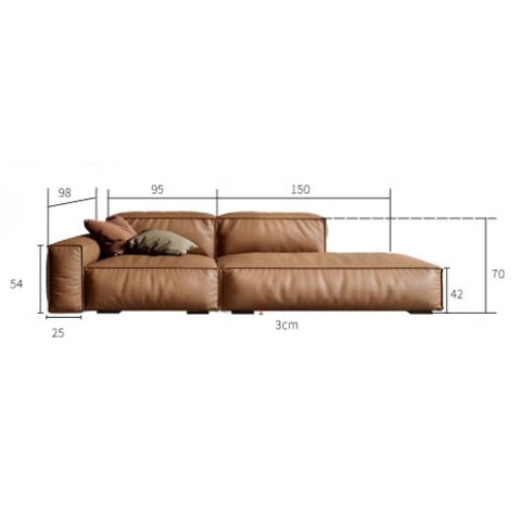 Baxter module free combination sofa