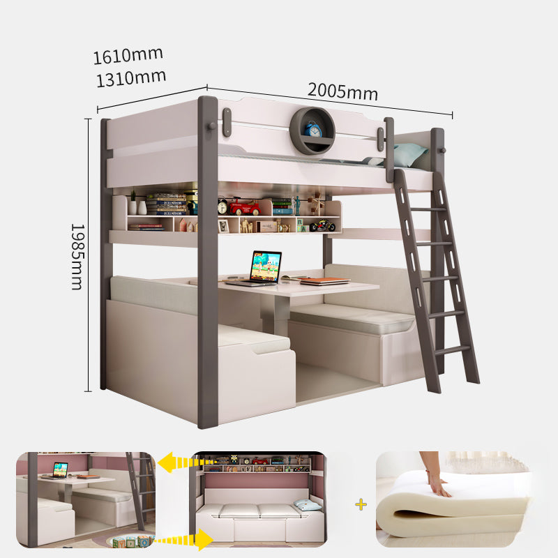 Upper and lower bed multifunctional combination bed