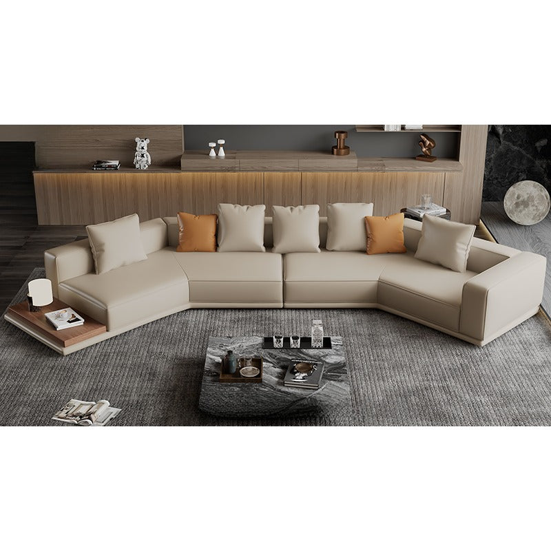 Italian Horizonte leather sofa