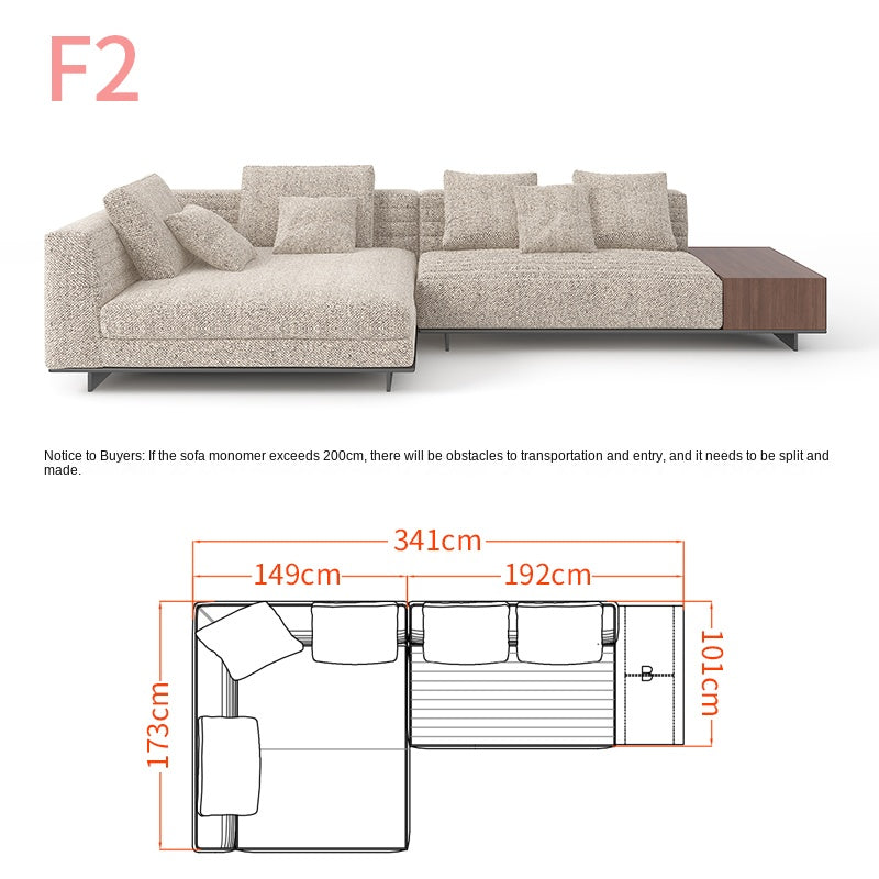 Modern villa sofa