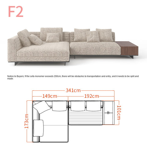 Modern villa sofa