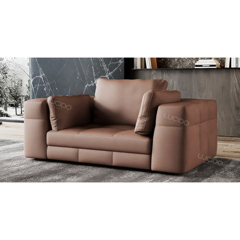 Italian suit leather sofa