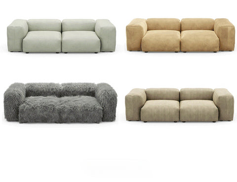 Italy Design Leisure Fabric Sofa