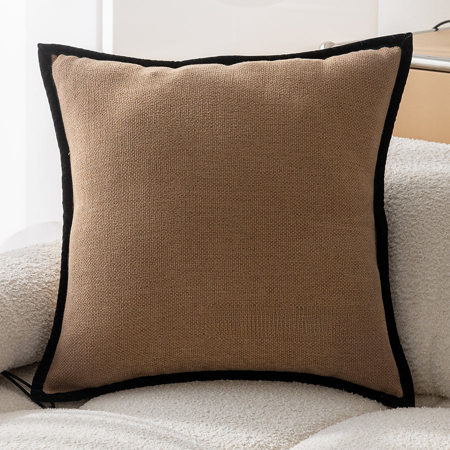 French multi-color sofa pillow