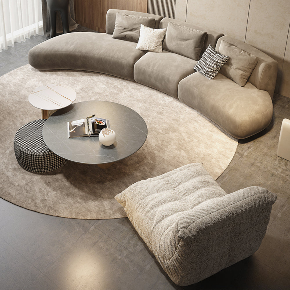 Curved furniture combination